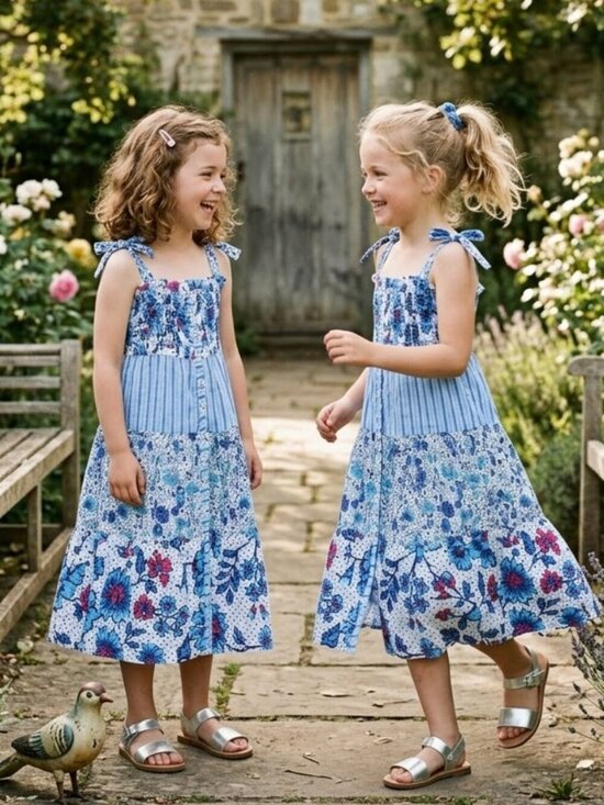Poupette St Barth Other - POUPETTE ST BARTH Girl's Long Printed Dress